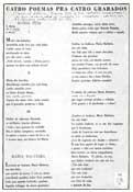 catro poemas